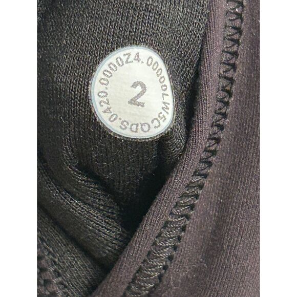 Lululemon Wunder train tight/leggings 25"size 2 black NWT Authentic - Picture 8 of 8